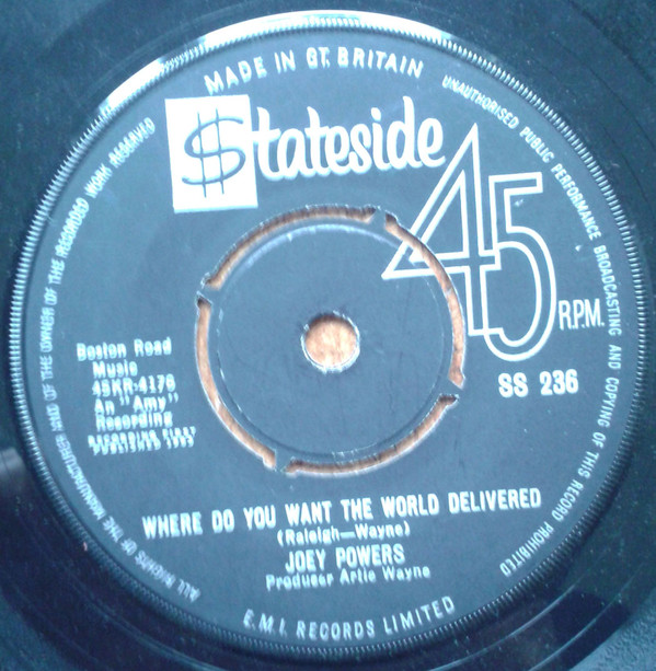 Midnight Mary / Where Do You Want The World Delivered