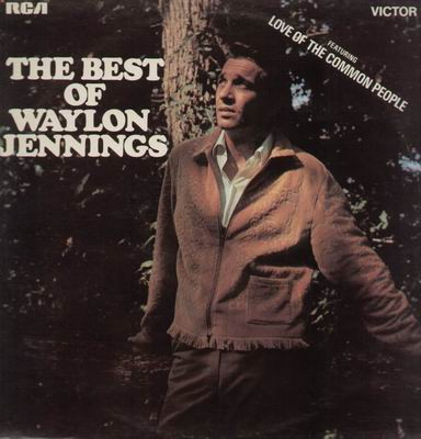 Waylon Jennings - Best Of - Used Vinyl Record image 1