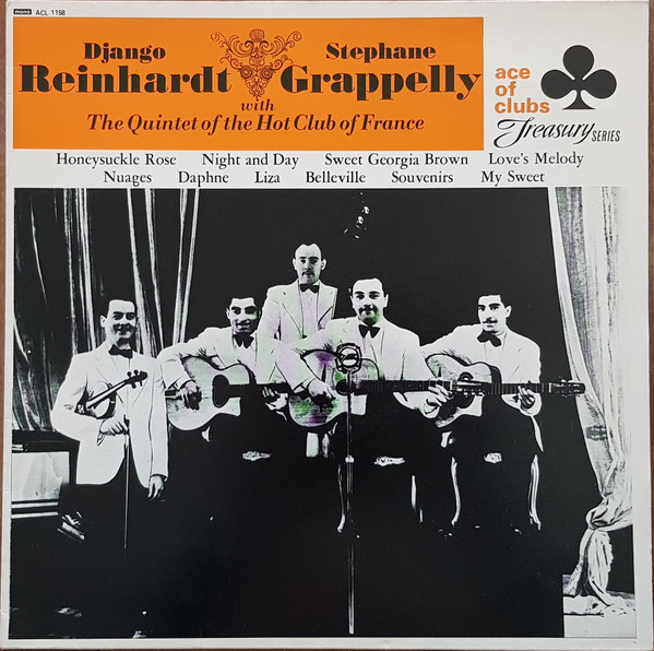 Django Reinhardt & Stephane Grappelly With The Quintet Of The Hot Club Of France