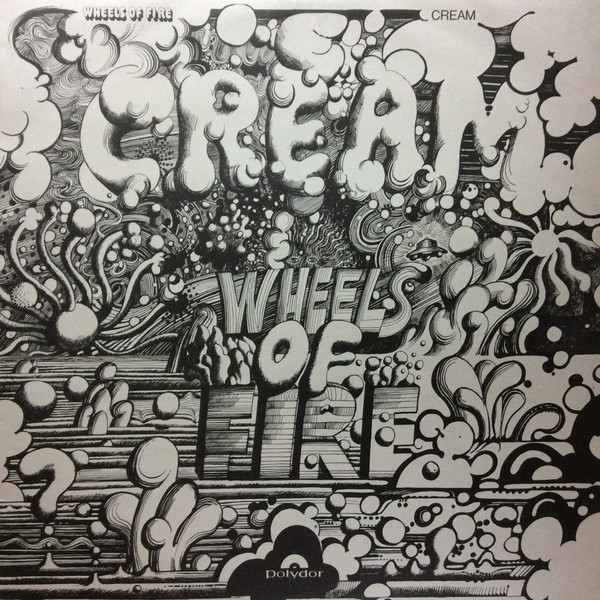 Cream - Wheels Of Fire - In The Studio - Used Vinyl Record image 1