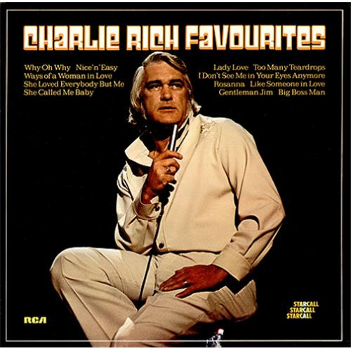 Charlie Rich - Favourites - Used Vinyl Record image 1