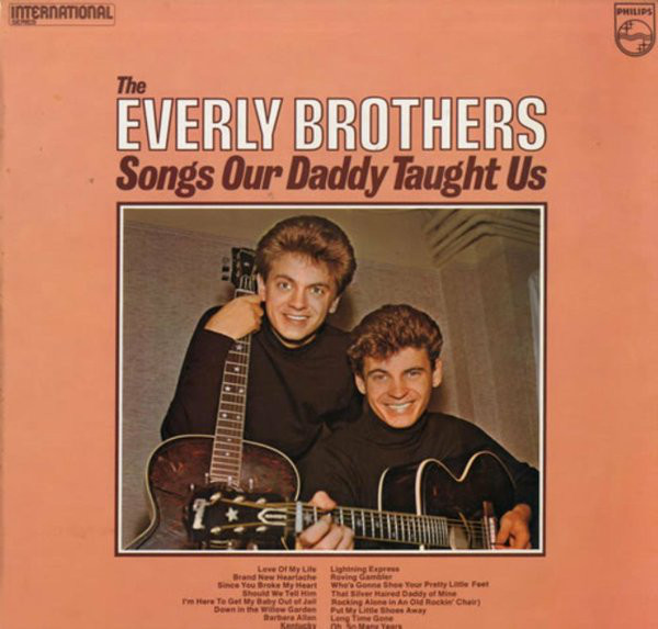 Everly Brothers - Songs Our Daddy Taught Us - Used Vinyl Record image 1