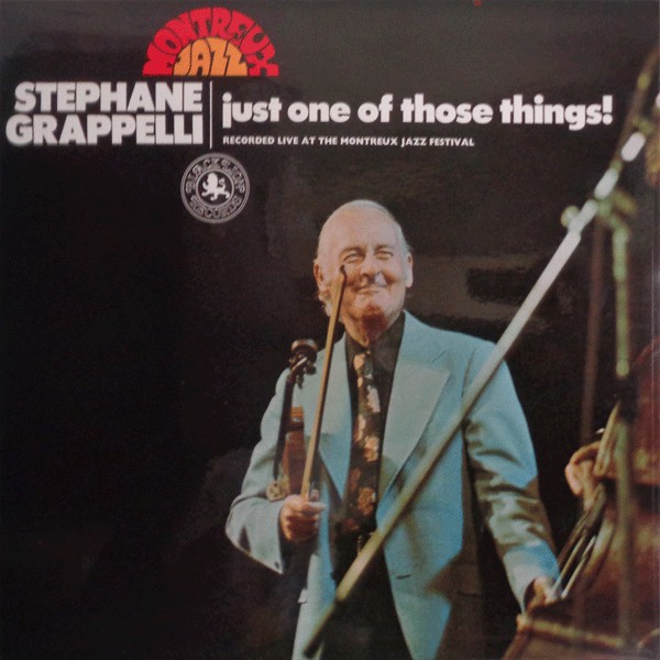 Stephane Grappelli - Just One Of Those Things! - Used Vinyl Record image 1
