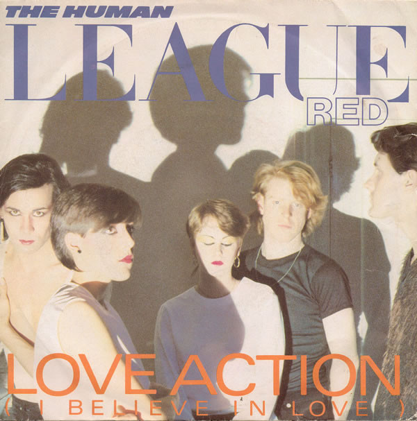 Human League - Love Action (I Believe In Love) - Used Vinyl Record 7" image 1