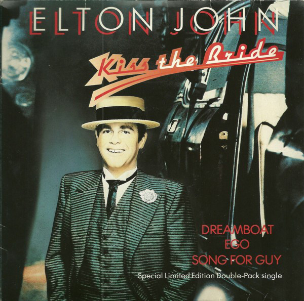 Elton John - Kiss The Bride - Used Vinyl Record 7" image 1