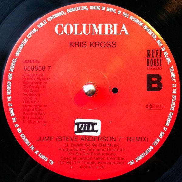Kris Kross - Its A Shame - Used Vinyl Record 7" image 1