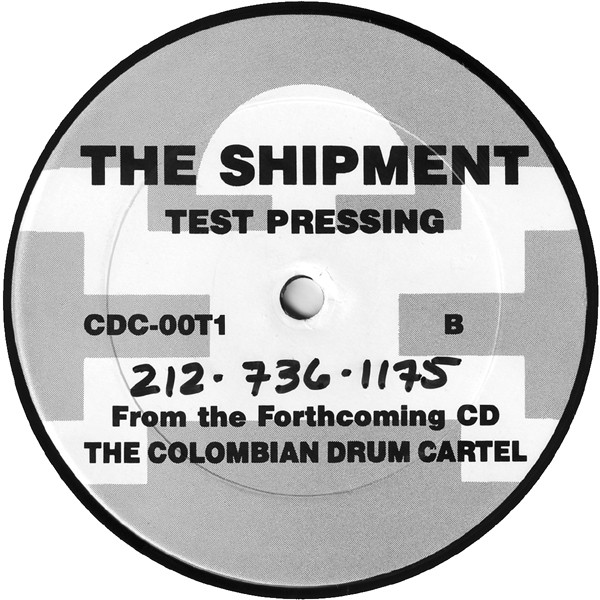 Colombian Drum Carte - Shipment - Used Vinyl Record 12" image 1