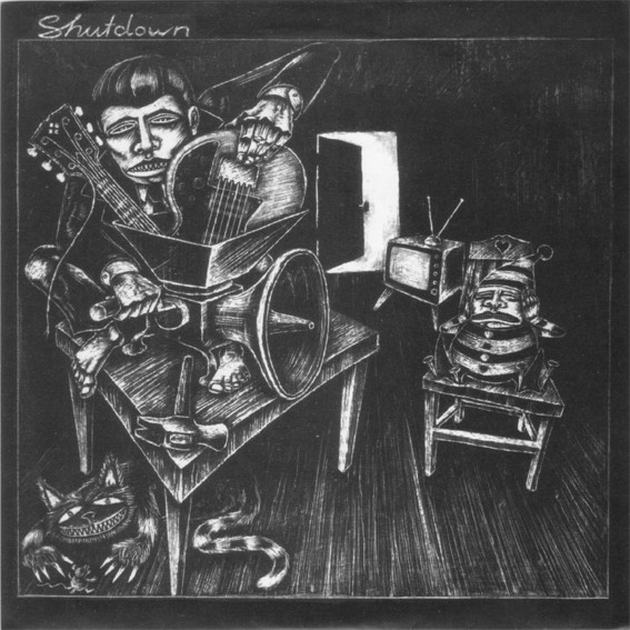 Shutdown - Sheltered Homes - Used Vinyl Record 7" image 1