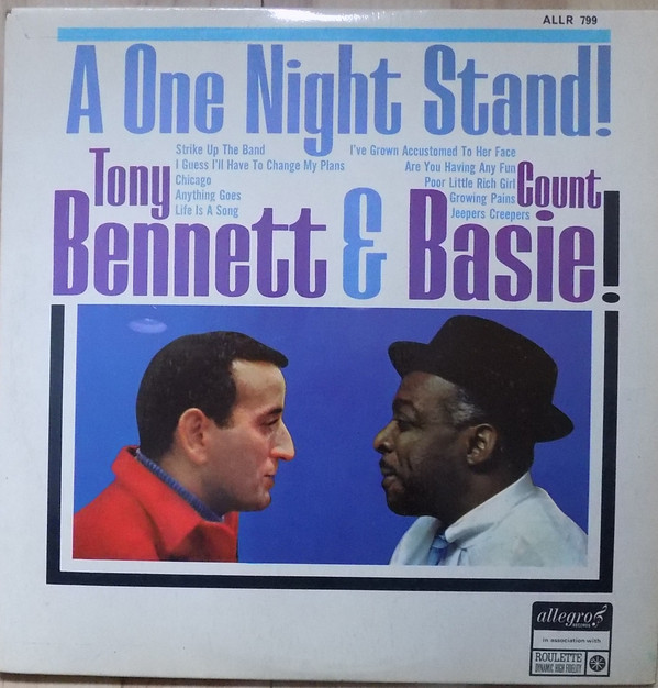 Tony Bennett - A One Night Stand! - Used Vinyl Record image 1