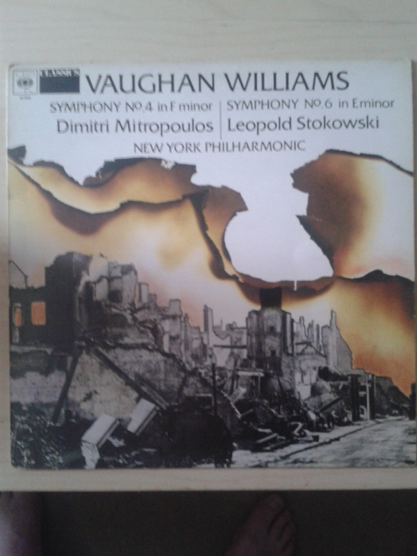 Vaughan Williams Symphony No 4 in F minor, Symphony No 6 in E minor