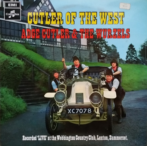 Adge Cutler - Cutler Of The West - Used Vinyl Record image 1