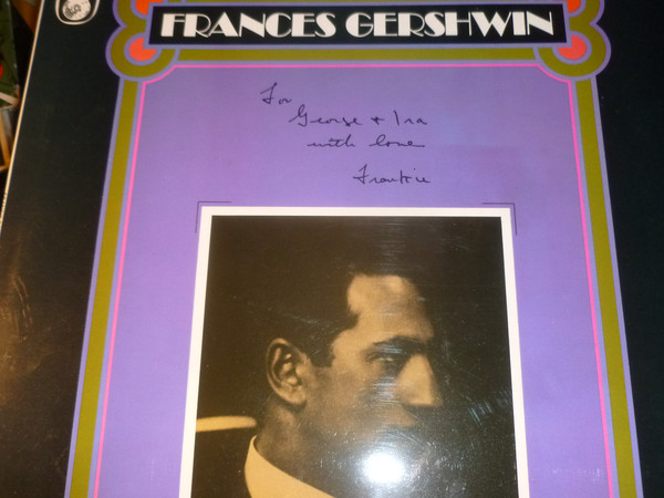 Frances Gershwin - For George And Ira - Used Vinyl Record image 1
