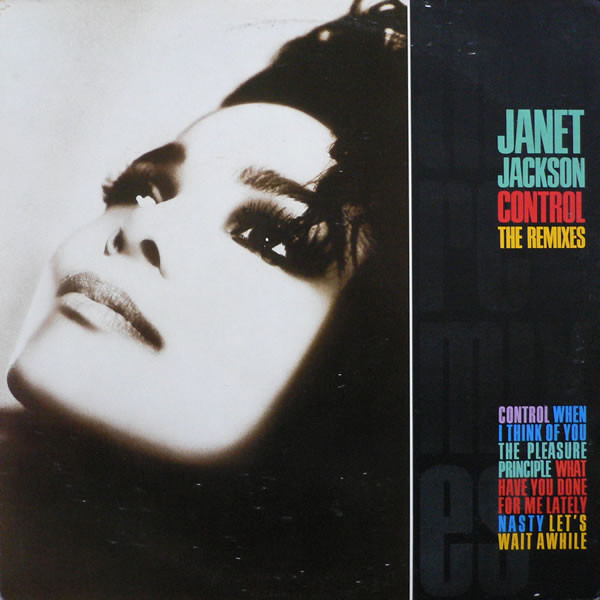 Janet Jackson - Control - The Remixes - Used Vinyl Record image 1