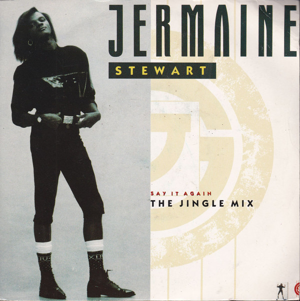 Jermaine Stewart - Say It Again - Used Vinyl Record 7" image 1