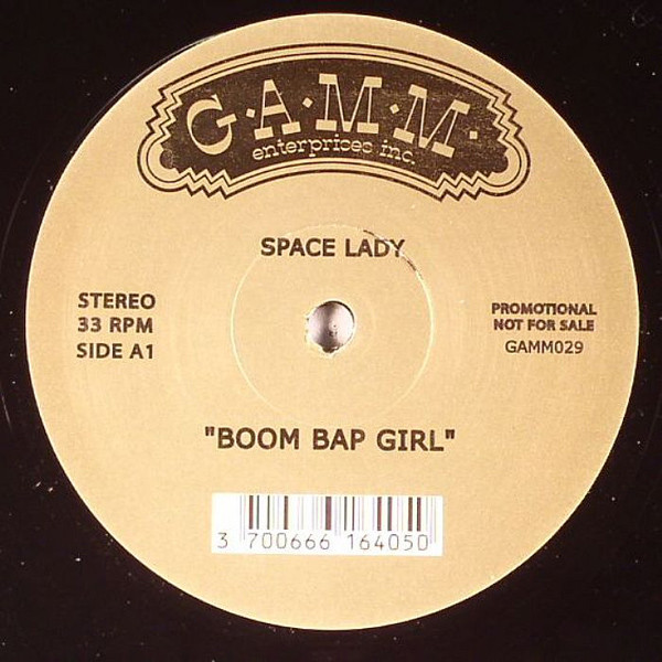 Space Lady - Boom Bap Girl / The Gift Pt. II - Used Vinyl Record image 1