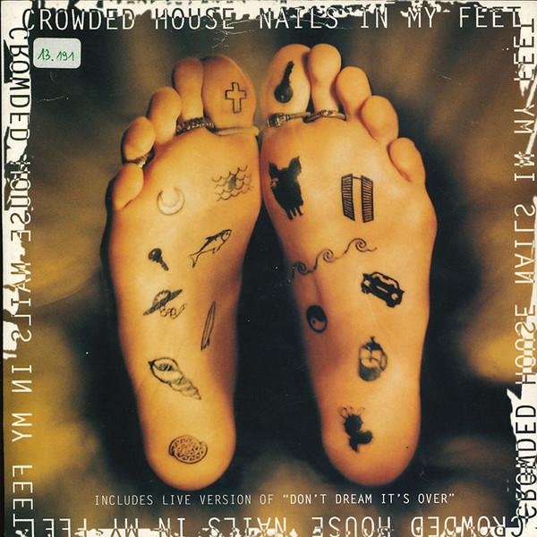 Crowded House - Nails In My Feet - Used Vinyl Record 7" image 1