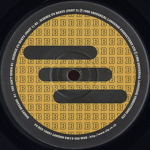 Danny Breaks - You Ain't Down - Used Vinyl Record 12" image 1
