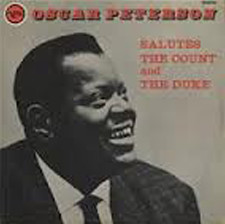 Oscar Peterson - Salutes The Count And The Duke - Used Vinyl Record image 1