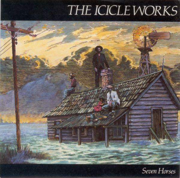 Icicle Works - Seven Horses - Used Vinyl Record 7" image 1