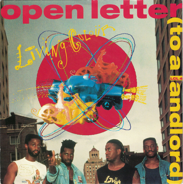 Living Colour - Open Letter (To A Landlord) - Used Vinyl Record 7" image 1
