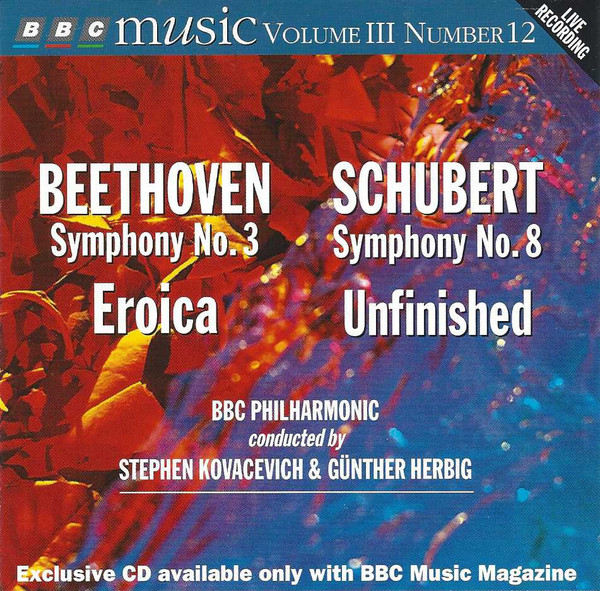 Symphony No.3 Eroica / Symphony No.8 Unfinished