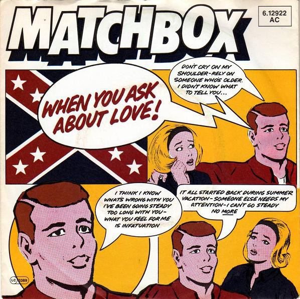 Matchbox - When You Ask About Love - Used Vinyl Record 7" image 1