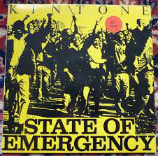 Kintone - State Of Emergency - Used Vinyl Record 12" image 1