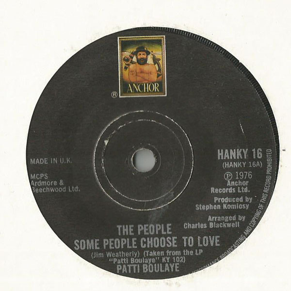 Patti Boulaye - People Some People Choose To Love - Used Vinyl Record image 1