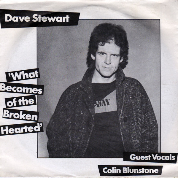 Dave Stewart - What Becomes Of The Broken Hearted - Used Vinyl Record 7" image 1