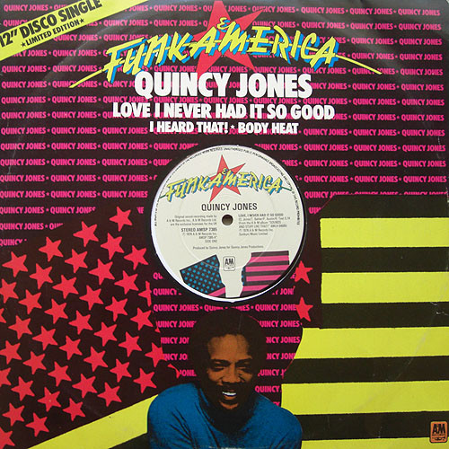 Quincy Jones - Love I Never Had It So Good - Used Vinyl Record 12" image 1