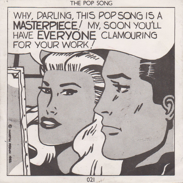 021 - Pop Song - Used Vinyl Record 7"