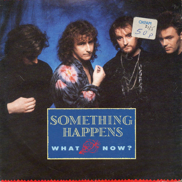 Something Happens - What Now? - Used Vinyl Record 7" image 1