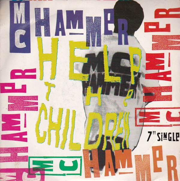 MC Hammer - Help The Children - Used Vinyl Record 7" image 1