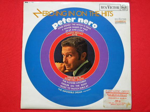 Peter Nero - Nero-Ing In On The Hits - Used Vinyl Record image 1