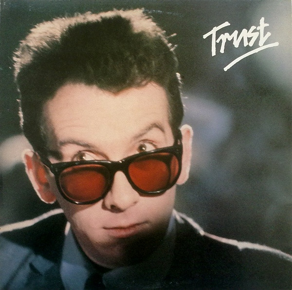 Elvis Costello & The - Trust - Used Vinyl Record image 1