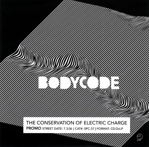 Bodycode - Conservation Of Electric Charge - Used CD image 1