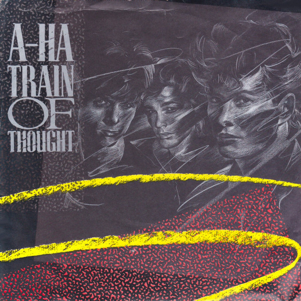 a-ha - Train Of Thought - Used Vinyl Record 7" image 1