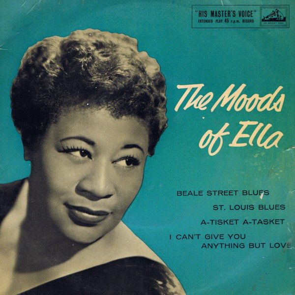 Ella Fitzgerald - Moods Of Ella - Used Vinyl Record 7" image 1