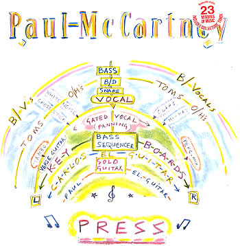 Paul McCartney - Press - Used Vinyl Record 12" image 1