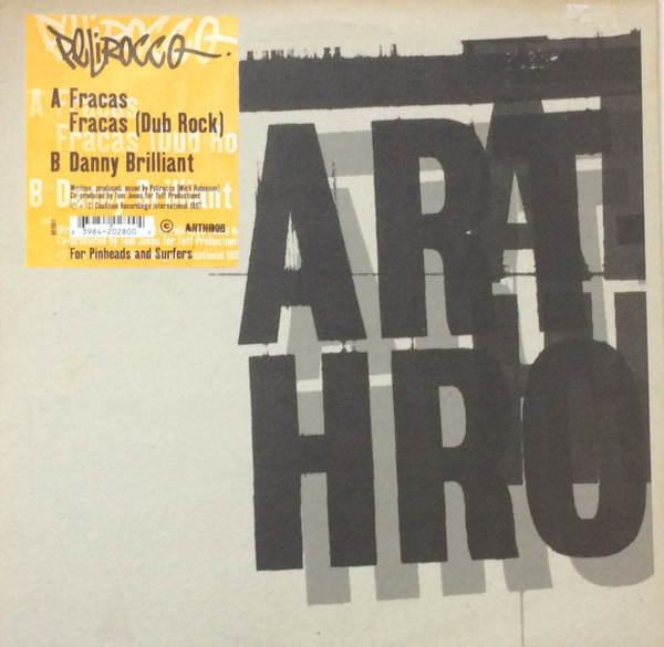 Pelirocco - Fracas / Danny Brilliant - Used Vinyl Record 12" image 1