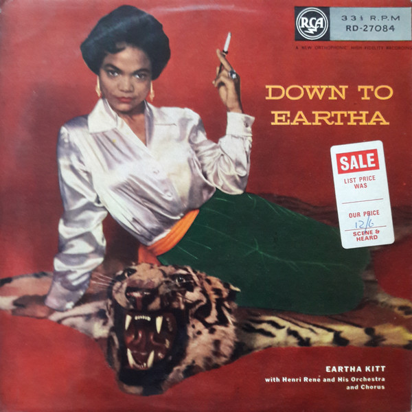 Eartha Kitt - Down To Eartha - Used Vinyl Record image 1