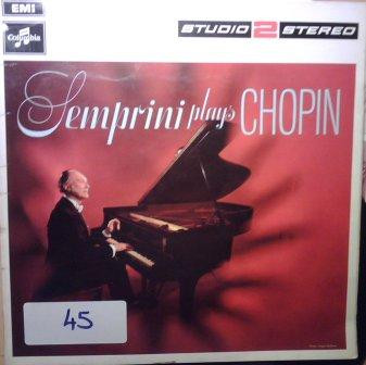 Frederic Chopin - Semprini Plays Chopin - Used Vinyl Record image 1
