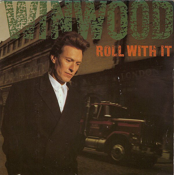 Steve Winwood - Roll With It - Used Vinyl Record 7" image 1