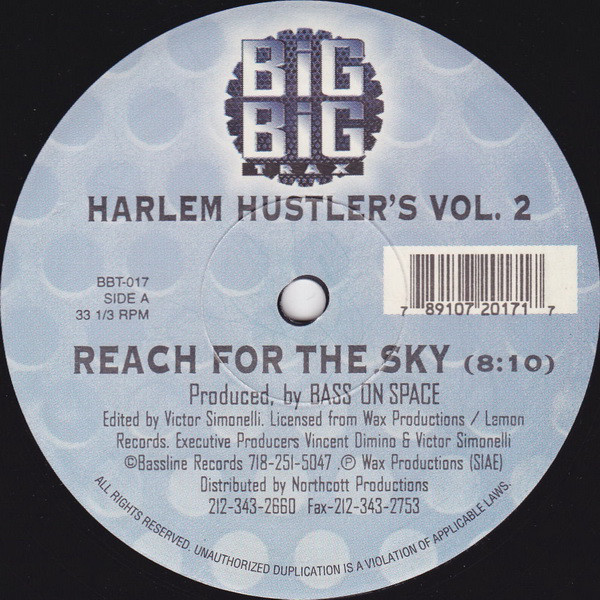 Harlem Hustlers - Vol. 2 - Used Vinyl Record 12" image 1
