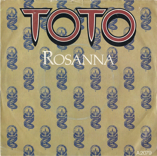 Toto - Rosanna - Used Vinyl Record 7" image 1