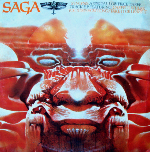 Saga - Careful Where You Step - Used Vinyl Record 12" image 1