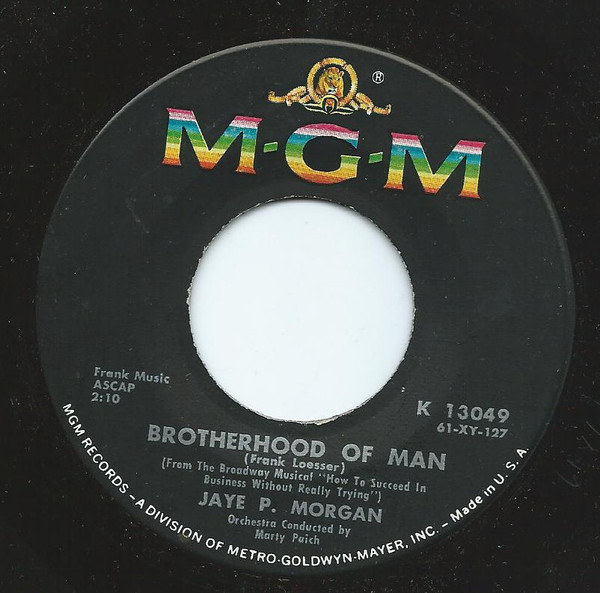 Brotherhood Of Man / Nobody's Sweetheart