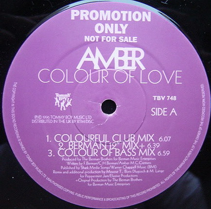 Colour Of Love