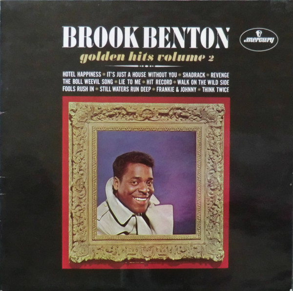 Brook Benton - Golden Hits Volume 2 - Used Vinyl Record image 1