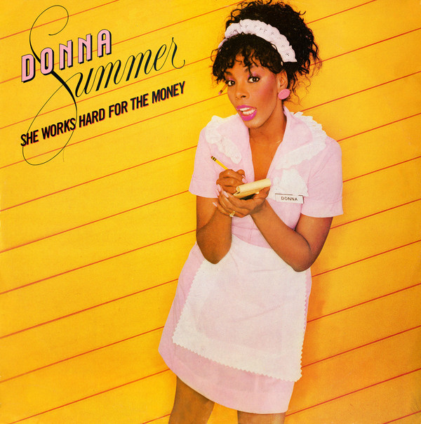 Donna Summer - She Works Hard For The Money - Used Vinyl Record 12" image 1